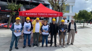 BTP Gebze Te�kilat�, hem madencilerin yas�n� tuttu hem emeklilerin sesi oldu