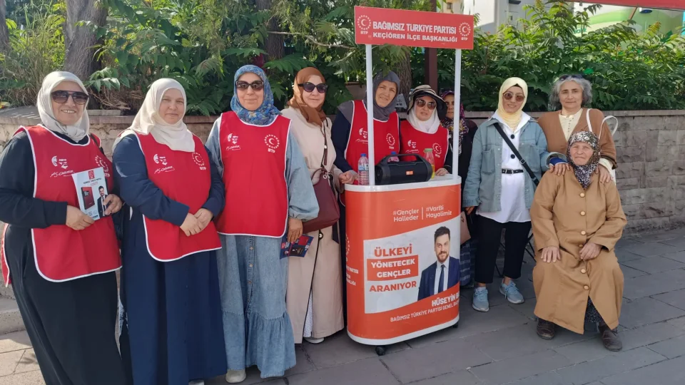 BTP Ke�i�ren Kad�n Kollar� Mecidiye�de sahaya indi