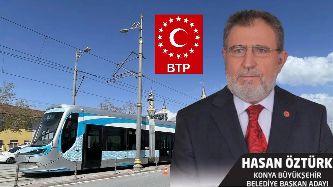 BTP Konya adayı Hasan Öztürk: Konya'yı trafik çilesinden kurtaracağım