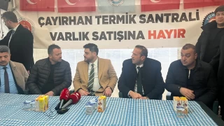 BTP lideri Hseyin Batan ayrhan maden iilerine destek