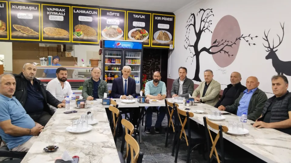 BTP Trabzon Te�kilat� D�zk�y�de sahaya indi: "��z�m�n ad� Milli Ekonomi Modeli�dir"
