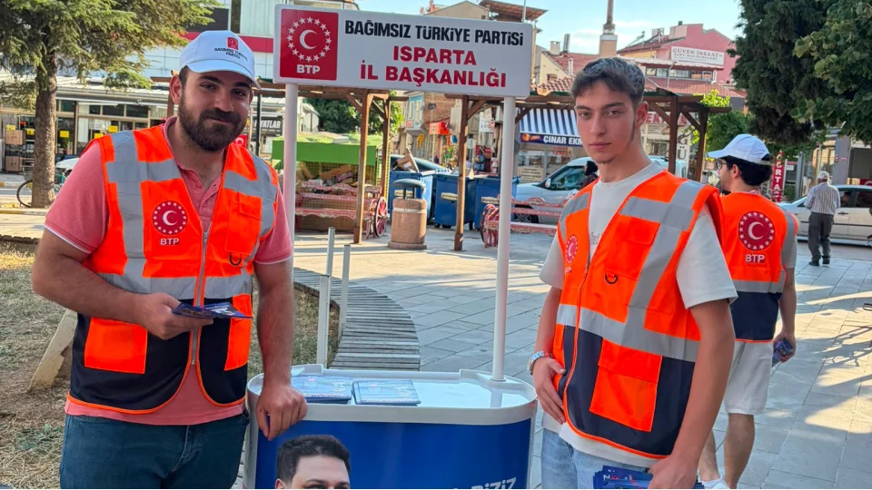 BTP’den Burdur ve Isparta teşkilatlarından Yalvaç çıkarması