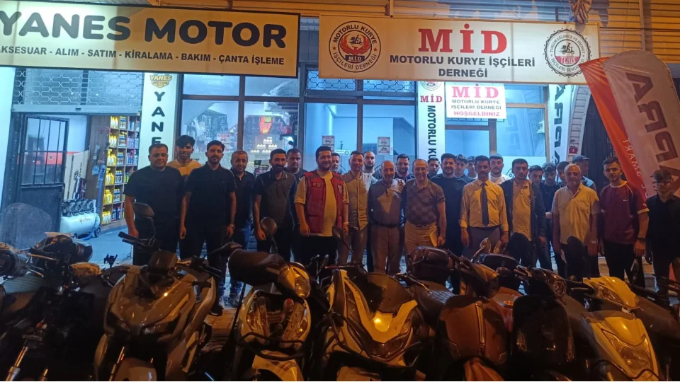 BTP’den Motorlu Kurye İşçileri Derneği’ne ziyaret
