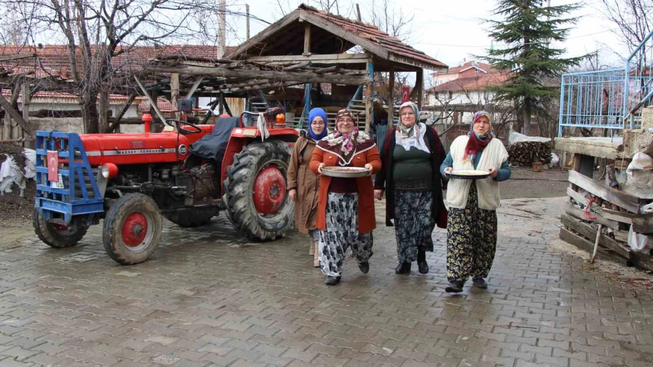 Bu baklavan�n yap�m�nda 'k�l' kullan�l�yor