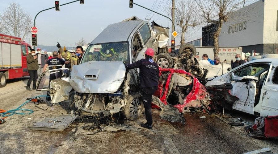 Bursa'daki tr faciasnda 9 yaralnn durumu ar
