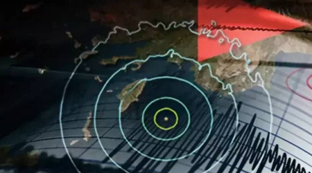 Çanakkale açıklarında 4 büyüklüğünde deprem