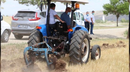 ankr'da tarlalar erken hasat edilmeye baland