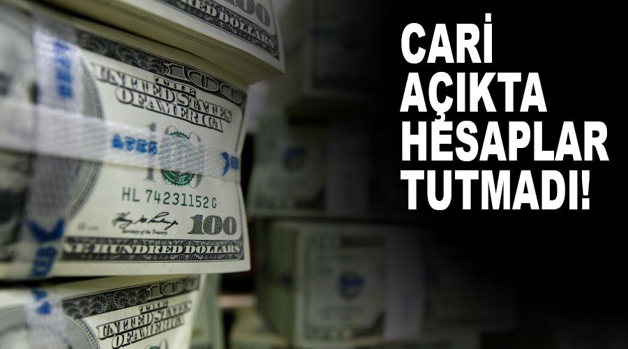 Cari açıkta hesaplar tutmadı