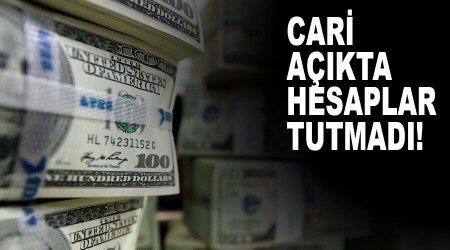 Cari açıkta hesaplar tutmadı