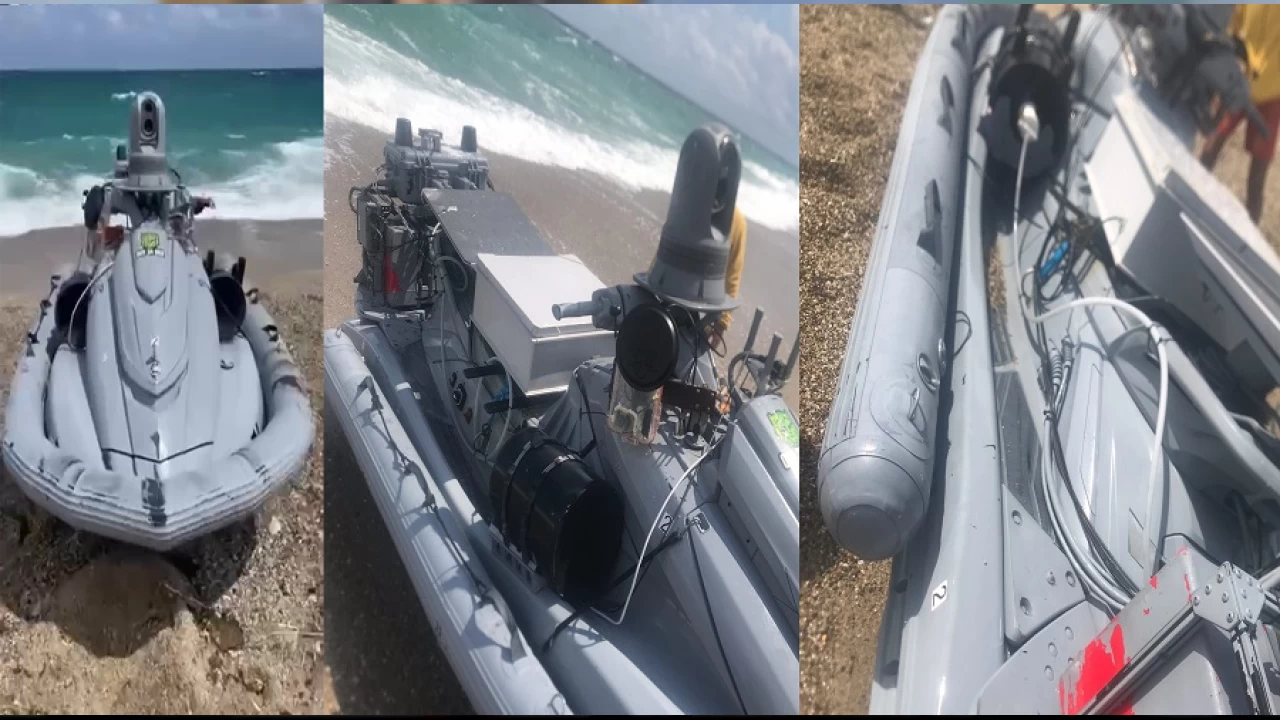 �atalca'da insans�z deniz arac� bulundu