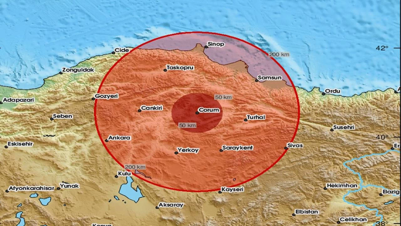 Çorum'da peş peşe depremler sonrası bir ilçede okullar tatil edildi