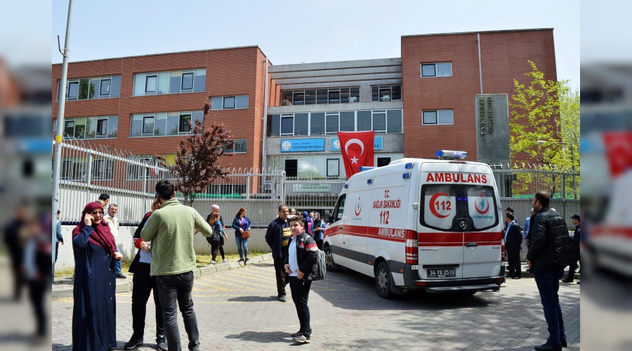 Deney s�ras�nda korkutan patlama   