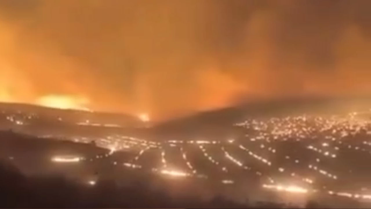 Diyarbakr ve Mardin arasnda kan anz yangnna mdahale ediliyor