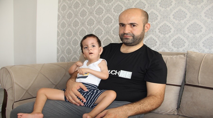 Diyarbakırlı miniğimiz henüz 2 yaşında