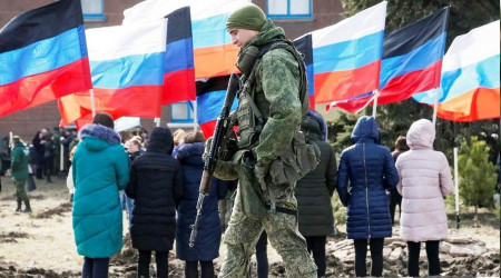 Donbass'ta sirenler çalmaya başladı: Halka Rusya'ya gitme çağrısı yapıldı