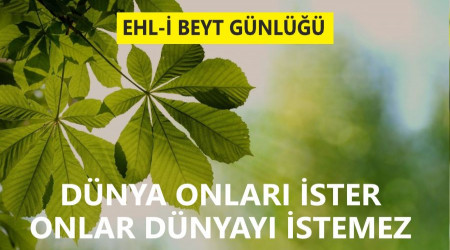 Dünya onları ister, onlar dünyayı istemez
