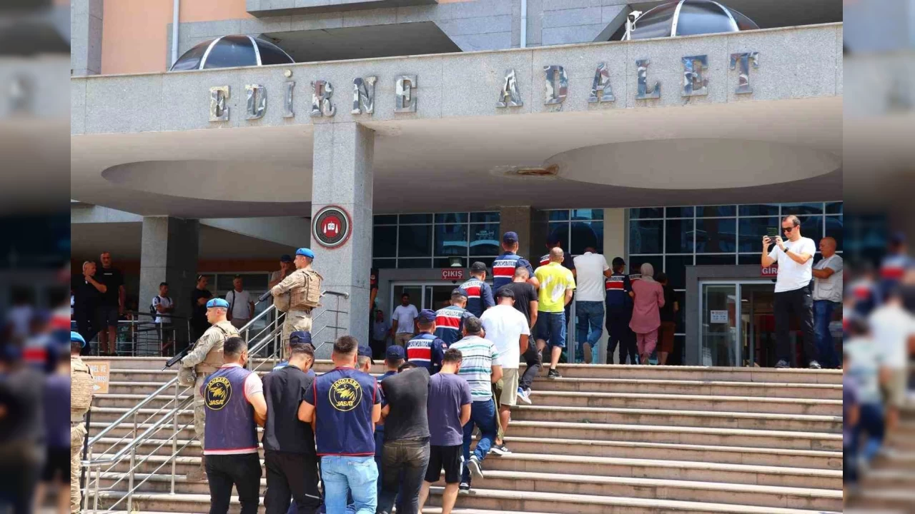Edirne'de 18 organizat�r yakaland�