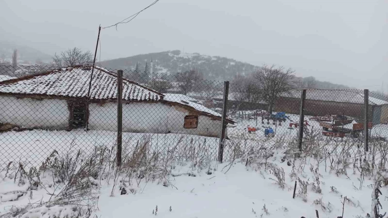 Edirne'de kar ya���� ba�lad�