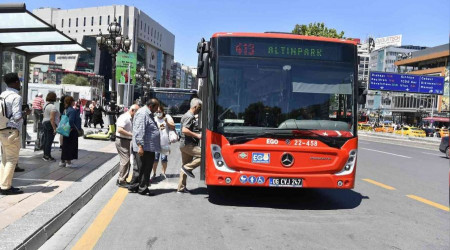 EGO otobslerinde cretsiz internet dnemi