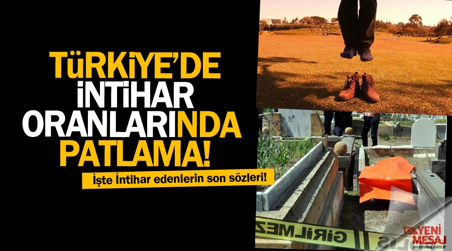 'Ekonomik sorunlar intiharı tetikliyor'