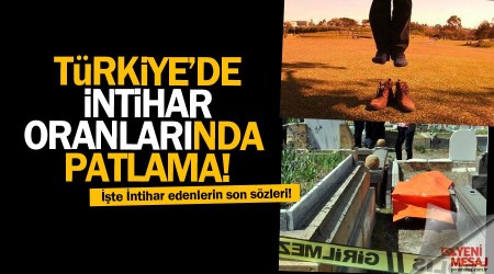 'Ekonomik sorunlar intiharı tetikliyor'