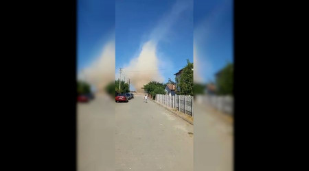 Elazığ'da hortum