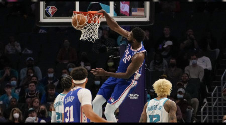 Embiid 43 saysyla 76ers' galibiyete tad