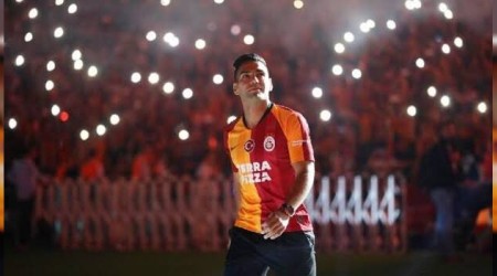 Falcao, G.Saray'da çok mutlu