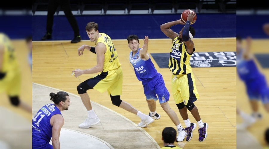 Fenerbaheli basketbolcular  Fethiye Belediyespor'a ans tanmad