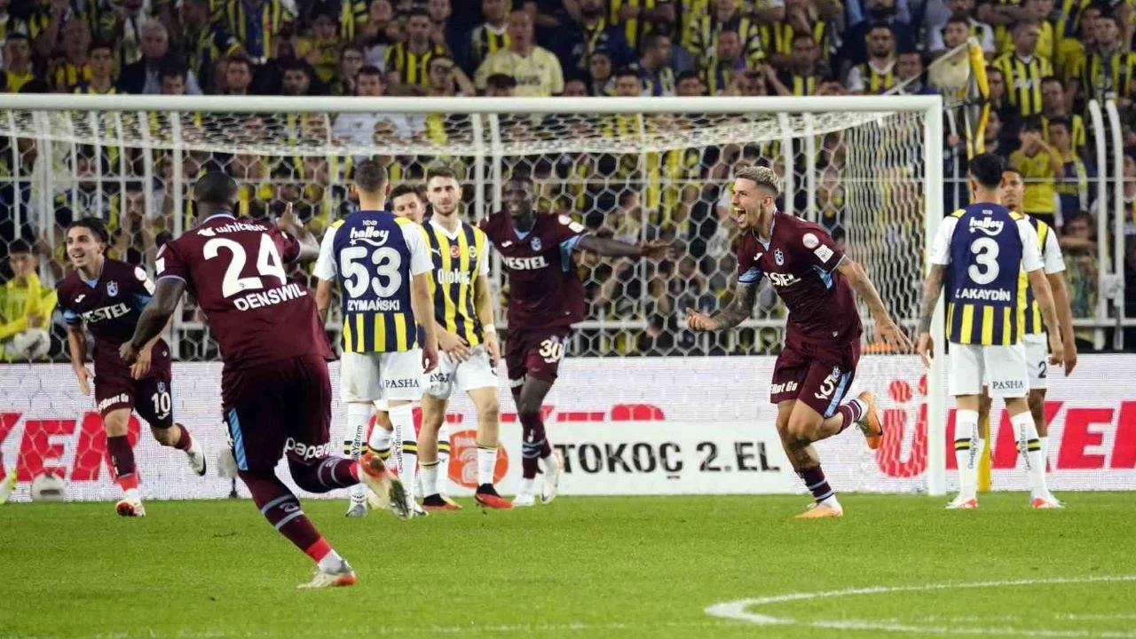 Fenerbahçe-Trabzonspor rekabetinde son 5 maçta 24 gol