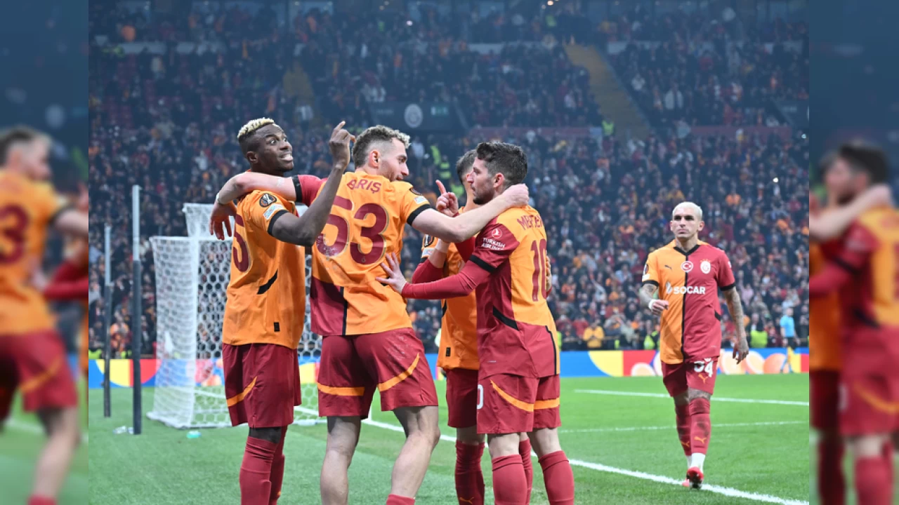 Galatasaray ligden sonra Avrupa’da da tekledi