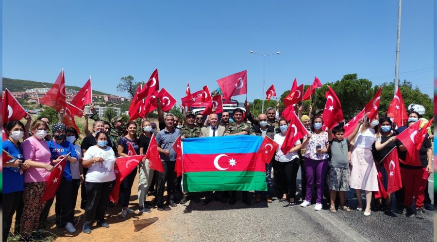 Garda� 'alev sava���lar�' u�urland�