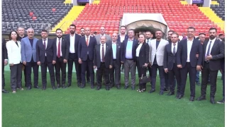 Gaziantep'te Bakan Memik Ylmaz gven tazeledi
