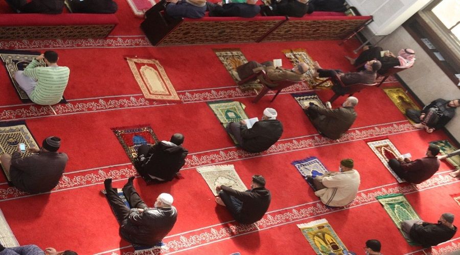 Gazze'de 7 hafta sonra Cuma kılındı