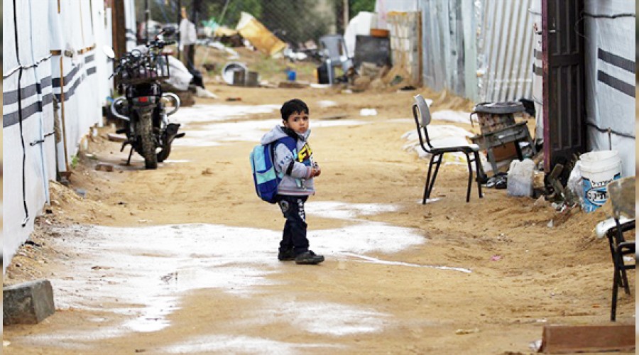 Gazze'nin y�zde 85'i peri�an