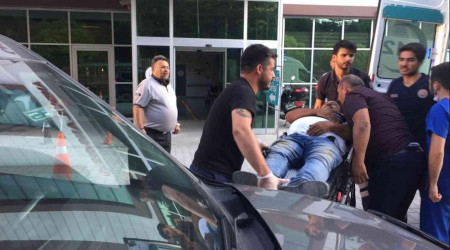 Gznden arnn soktuu kii hastanelik oldu