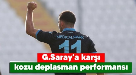 G.Saray'a kar kozu deplasman performans