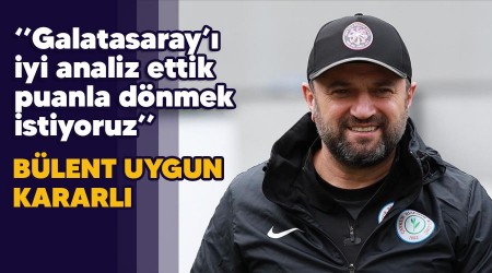 "G.Saray'ı analiz ettik, puanla dönmek istiyoruz"