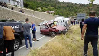 Gümüşhane'de trafik kazası: 2 ölü, 3 yaralı