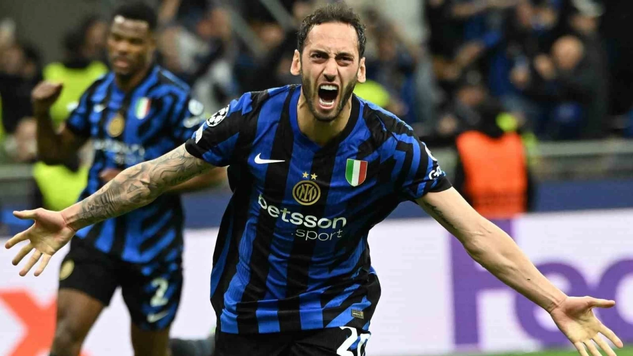 Hakan Çalhanoğlu Şampiyonlar Ligi kupası için sahaya çıkıyor