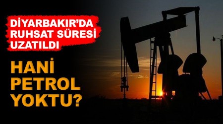 Hani bu lkede petrol yoktu, hem de Diyarbakr'da..!