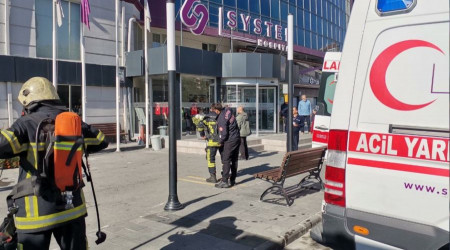Hastanede yangın çıktı, hastalar tahliye edildi