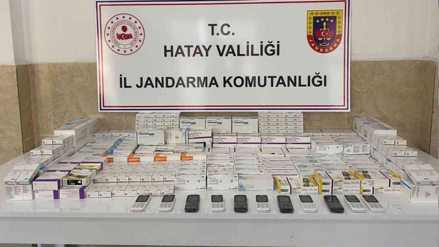 Hatay'da 3,5 milyon liralk kaak ila ele geirildi