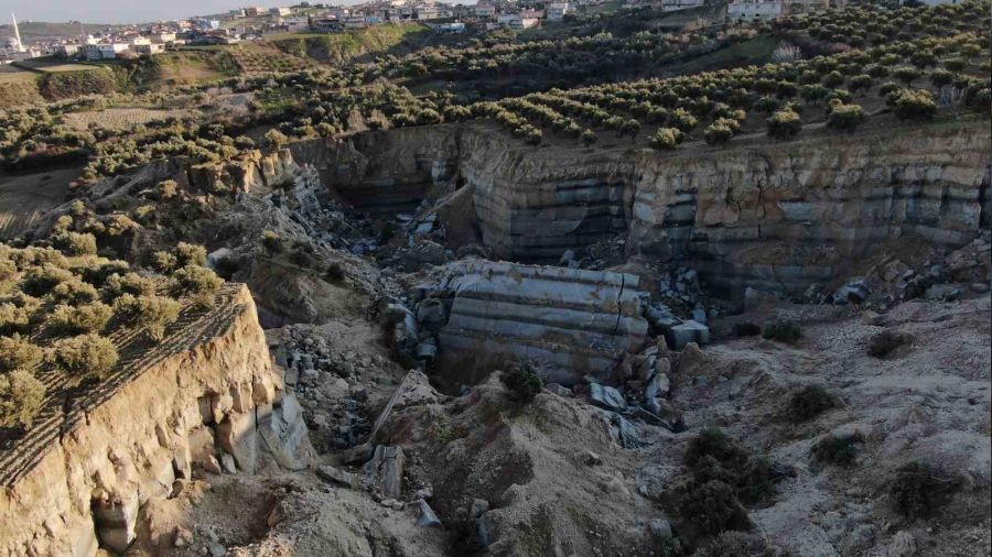 Hatay'da deprem sonras dehete dren grnt