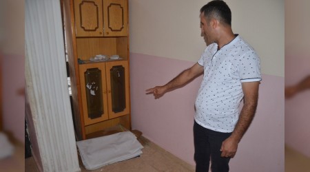 Hırsız mahalleliyi bezdirdi