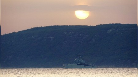 HMS Enterprise anakkale Boaz'ndayd