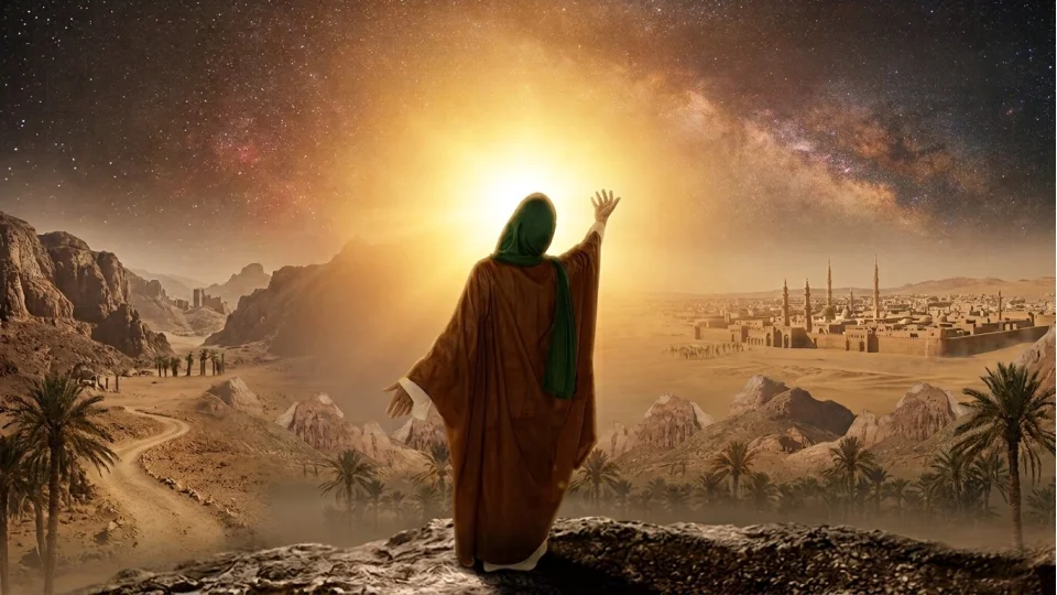Hz. Ali, Allah'tan hay�r ve saadet dilemekte