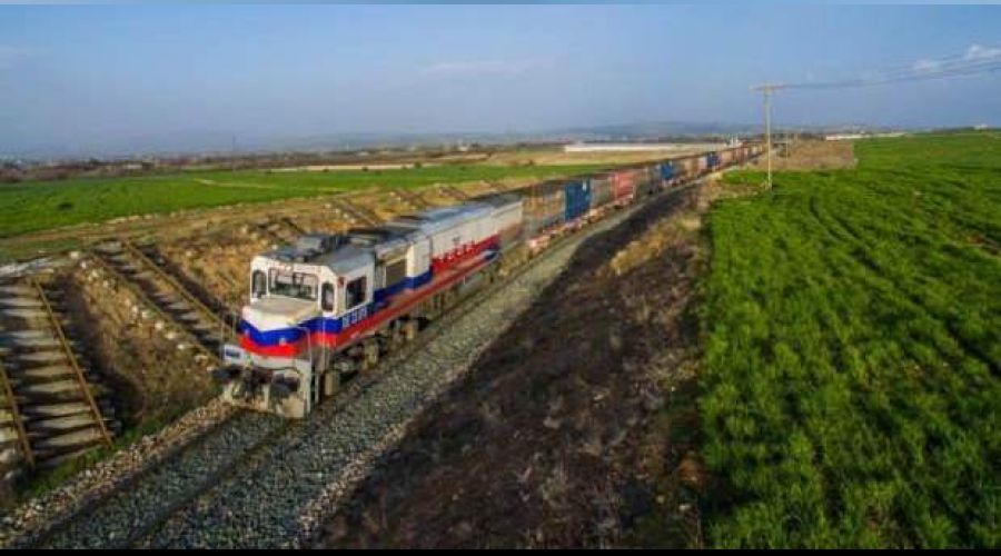 �lk ihracat treni Kaluga'ya ula�t�