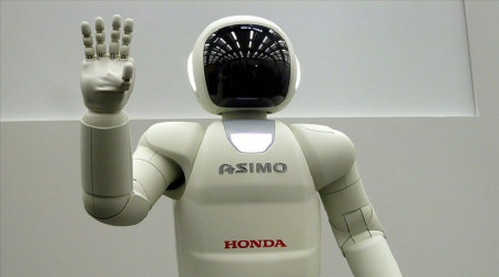 nsans robot Asimo son gsterisini yapt