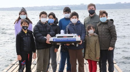 İnsansız su üstü kurtarma aracının test sürüşleri başladı